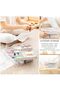 Stackable Plastic Craft Storage Box with 7 Adjustable Compartments, Large Capacity Organizer for Bea - 2