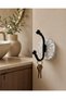 Roma Koç Self-Adhesive Hand Towel and Keychain Hanger Luxury Decorative Wall Hanger 8X6 cm - 6