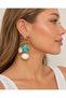 Sea-Themed Dangle Earrings Colorful Gold Earrings with Starfish, Seahorse and Seashell Detail - 8