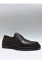 Genuine Leather Lace-Up Light Sole Brown Classic Summer Men's Shoes - 2