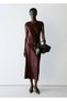 Round-neck midi dress - 2