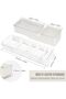 Cable Organizer Box, Multi-Compartment Desktop Organizer with Ventilation Holes, Office Elect - 4