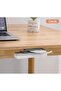 2 Pcs Power Strip Holder, Adhesive Punch-Free Socket Self Desktop Fixer, Wall Mounted Fixator Punch - 4