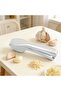 1pc Stainless Steel Garlic Press Tool, Manual Garlic Crusher and Mincer, Ergonomic Handle Kitchen Ga