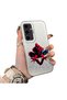 Samsung Galaxy S24 Fe Compatible Silicone Edge Hard Back Case Couple Phone Case Spiderman Patterned