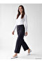 Nevavm Women's Modal Blend Pants with Shawl Tie and Difference in Color