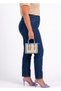 Women's Plus Size Mom Jean Blue Mom Jeans Lycra Comfortable Cut Plus Size Denim Pants - 4