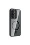 Galaxy A37 Case with Camera Stand, Magsafe Supported, Transparent Back, Silicone - 2
