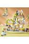 City Cafe Building Blocks Set, 1077 PCS Openable Mini Bricks Coffee Shop Model Kit, Educational Buil - 2