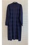 Collared Zippered Patterned Knitwear Tunic