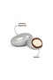 Shiny Silver Almond Dragee 100 g - 2