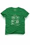Unisex 100% Cotton Regular Fit Bicycle Printed T-Shirt - Cyclist Design T-Shirt