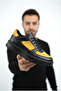 Zrk-X8 High Quality Thick Sole Black Yellow Casual Men's Sneaker