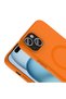 iPhone 15 Case Pastel Colorful Magsafe Camera Raised Silicone - 8