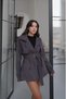 Bitter Brown Windbreaker Detailed Belted Trench Coat - 2