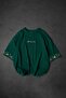 Men's Green Oracle Embroidered Oversize Tshirt - 4