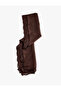 Lace Detailed Rectangular Long Satin Shawl