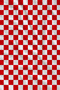 Red and White Checkered Patterned 70X150 Beach Towel - Cotton Bath Towel - 2