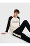Esvab • Modern & Distinctive Zero Roba Collar Printed Boys' Sweatshirt