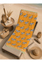 Orange Zebra Repeating Safari Pattern 70X150 Beach Towel - Digital Printed Bath Towel - 5