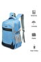 Stylish & Durable Everyday Carry Backpack - 18.5" - L.BLUE - 2