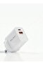 WELLTECH GaN50 C-IPH 38W Fast Power Adapter with PD & QC Fast Charging, Compact GaN Wall Charger for iPhone, Smartphones, Tablets and USB-C Devices
