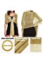 Women's shawls 2pc detachable for evening gowns. - 2