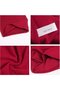 Women's wool headscarf light purple 32x19cm double-layer warm. - 4