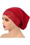 Islamic headscarves 6pc cotton lace inner linings. - 4