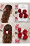 Flowered 2-Piece Alligator Clip with Crocodile Clasp (Bc-1307) - 6