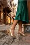 66035 Soft Comfortable Open Back 6 cm Heel Height Pointed Toe Women's Shoes - 7