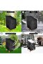 210D Oxford cloth garden chair cover, stackable waterproof outdoor with adjustable drawstring, armchair (64x64x80/120 cm) - 2