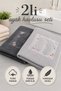 100% Cotton 50X70 2-Piece Embroidery Pattern Foot Towel, Foot Mat, Mat Set, Bathroom Mat
