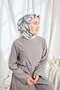 Twill Silk Scarf Bloom White - 2