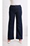Women's Rinse Plus Size High Waist Spanish Flare Denim Jean Pants - 2