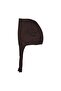 (Dark Brown) Classic Plain Stitched Bonnet Hijab Inner Bonnet Scarf Shawl Bonnet 100% Cotton - 2