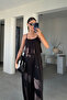 Blouse, Shalwar Pants, Modal Set - Black - 4