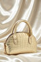 Patent Leather Crocodile Pattern Crossbody Mini Hand and Shoulder Women's Bag - 3