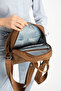 Multi-Compartment Fabric Women's Backpack - Lightweight and Waterproof Casual Mini Backpack - 4