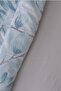 Blue Natural Ranforce Double Duvet Cover Set – 4 Pieces - 5