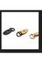 Bag side clip buckle, 2pcs metal suspending leaf shaped bag strap chain connector with d ring for diy purse, cross shoulder - 4