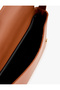Faux Leather Asymmetrical Shoulder Bag with Strap and Cover - 5