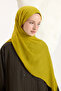 Faye Muslin Shawl Olive - 2