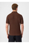 Brown Men's Regular Fit Polo T-Shirt Btr4004000000 - 4