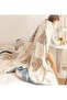 MSGKV Boho Throw Blanket 100% Cotton Blankets for Bed Couch 60'x80', Soft Fall Mexican Blanket Trave - 6