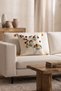 Polen Punch Embroidered Floral Pattern Decorative Hidden Zipper Tasseled Throw Pillow Cover 42 X 42 cm - 3