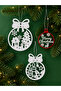 Christmas Tree Decoration - 3 Pieces