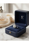 Brass Silver Color Zircon Stone Cartilage Model Earrings - 3