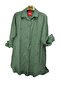 Plus Size Women's Linen Workwear Tunic Shirt - 2