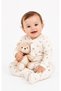 Baby Boy Baby Girl Romper Unisex Cotton Natural Cotton Patterned Snap Fastener Long Sleeve Newborn Baby Sleeping Bag - 8